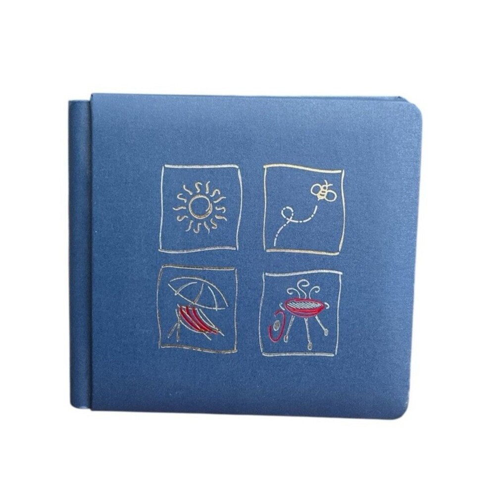 Creative Memories 7x7" Scrapbook Album 12 Sheets Summer Fun Cover NEW